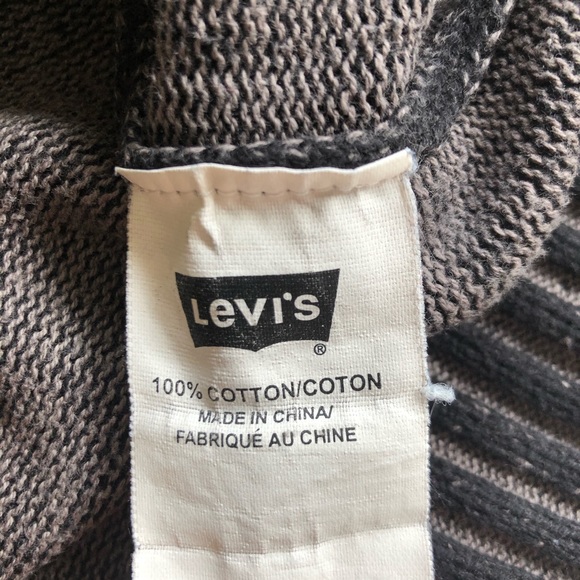 Levi’s Black V-Neck Sweater M - Picture 6 of 10
